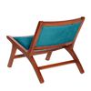 Sitial Latam Home Hannover Tela Velvet 1 Cuerpo Azul