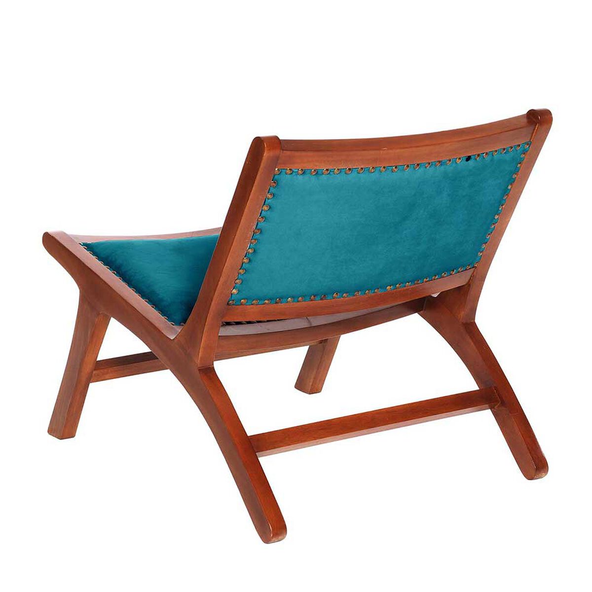 Sitial Latam Home Hannover Tela Velvet 1 Cuerpo Azul