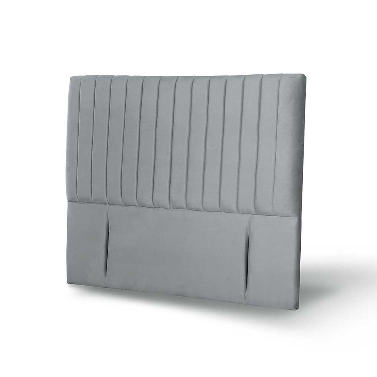 Respaldo Latam Home 2 Plazas Sorrento Tela Velvet Gris