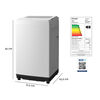 Lavadora Automática Midea MLS-080BE04N 8 kg