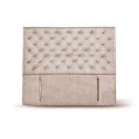 Respaldo Latam Home King Brescia Cuero Beige