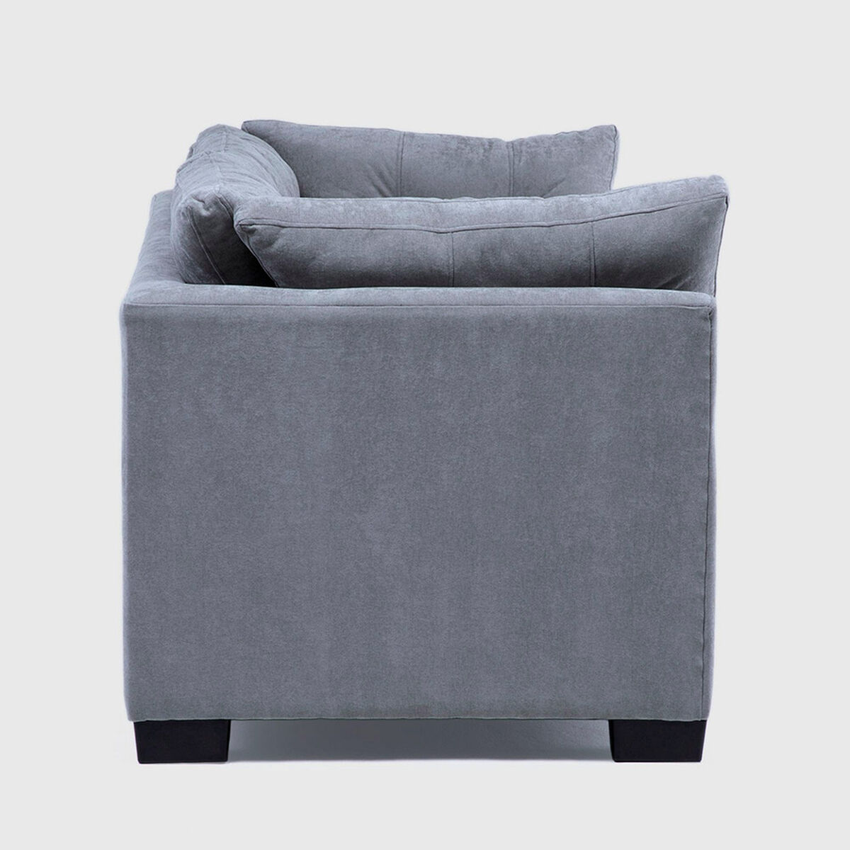 Sof&aacute; Muebles MPR Edimburgo 2 Cuerpos Gris Medio