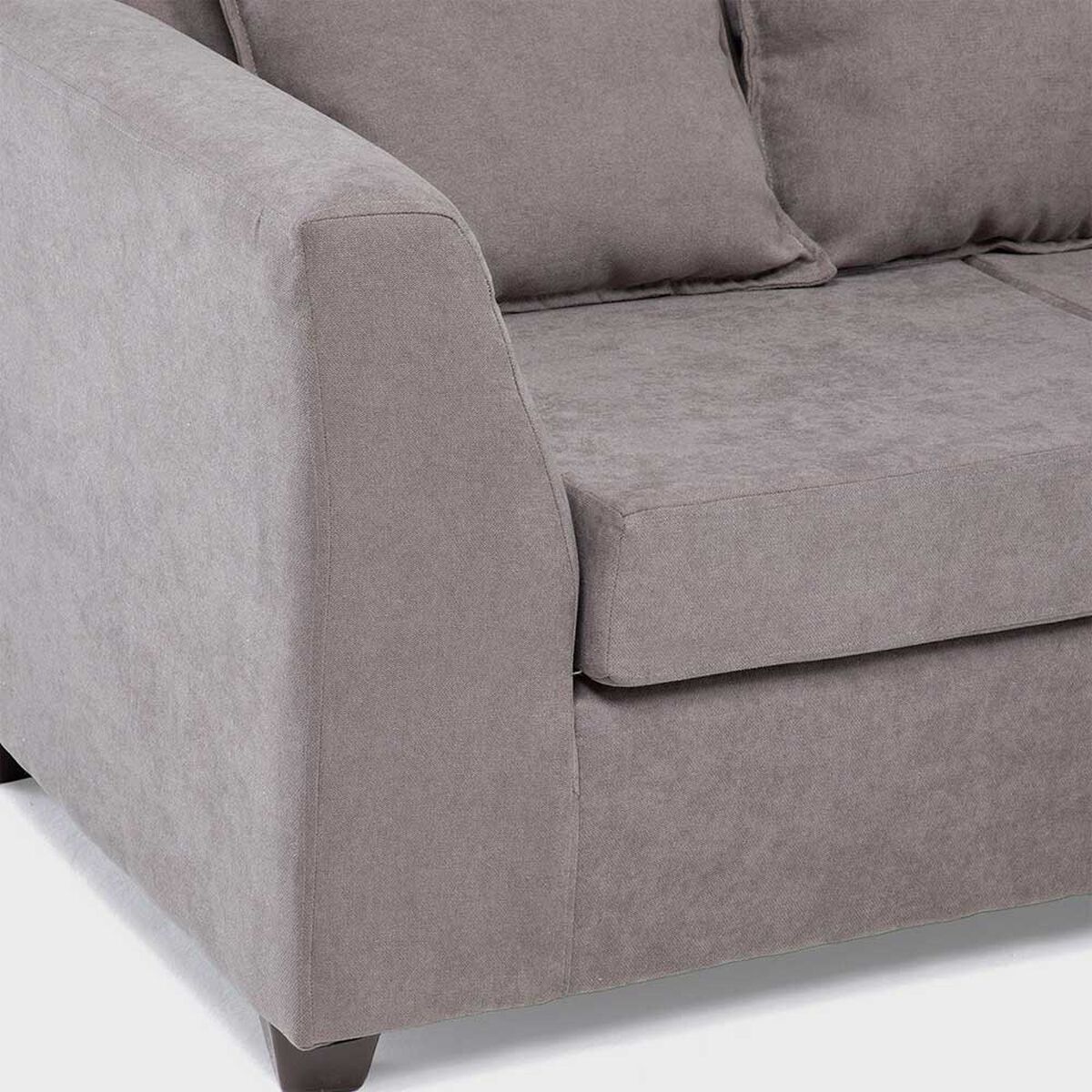 Seccional Kea Lara 3 Cuerpos  Gris Oscuro