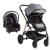 Coche Cuna Travel System Bebe Neo Gris Bebesit