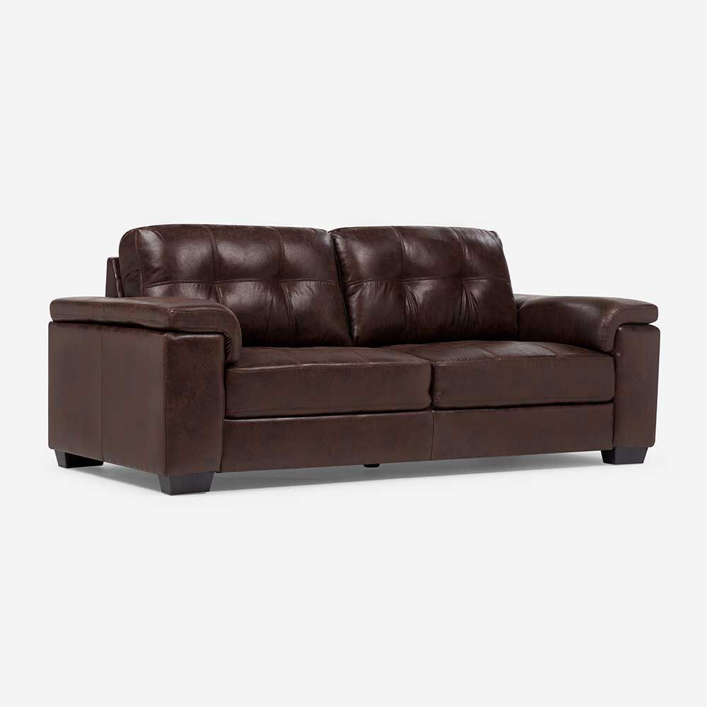 Sofá Rosen Nemesos 3 Cuerpos Marrón