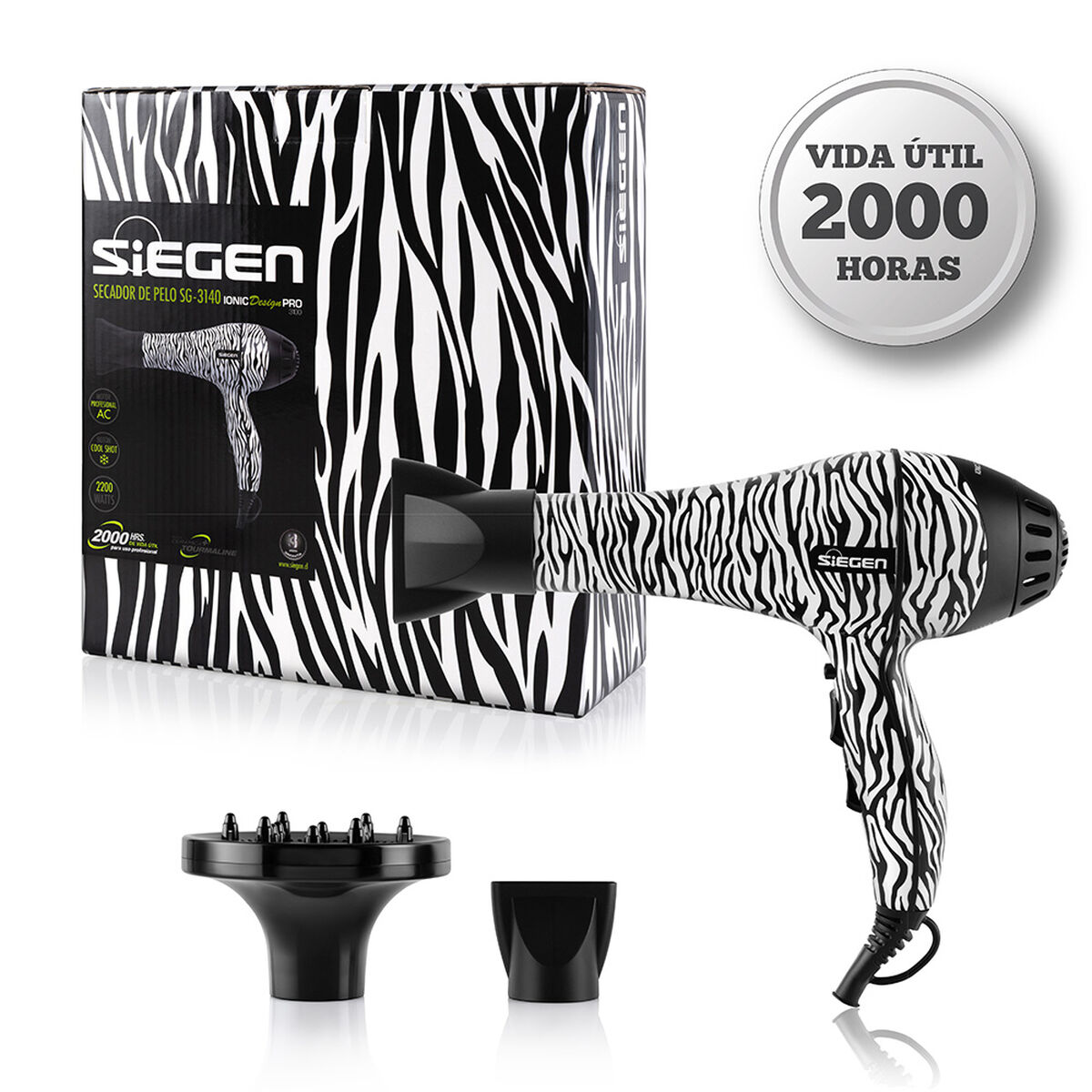Secador de Pelo Siegen Forever Wild SG-3140