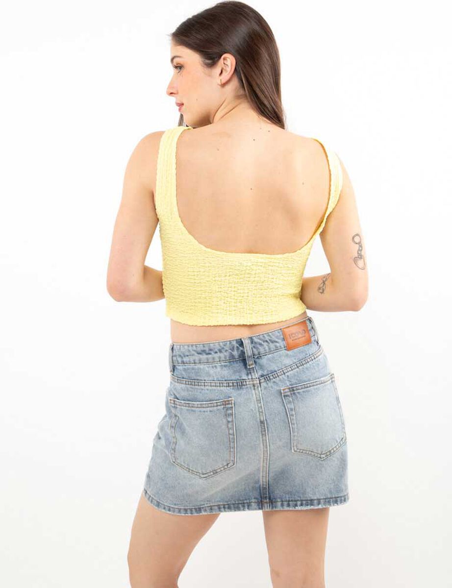 Polera Sin Mangas Mujer Icono