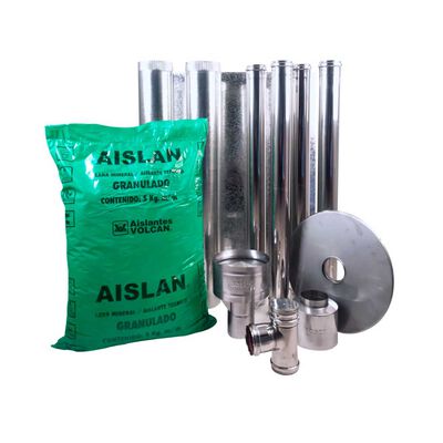 Kit de Instalación Estufa a Pellet Bosca Inox