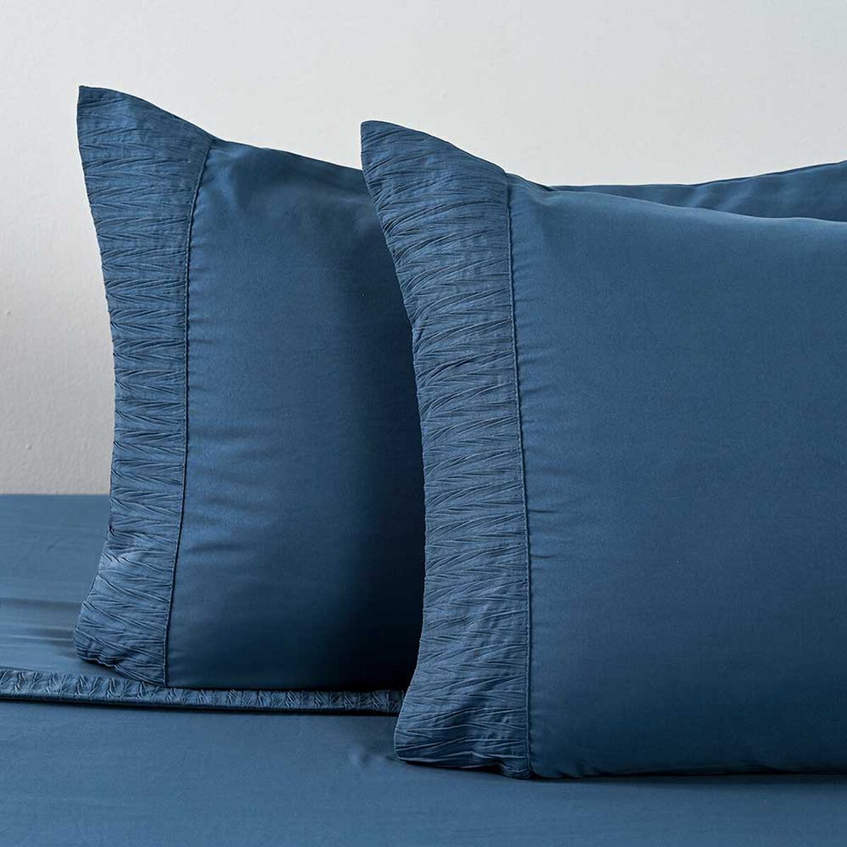 Juego de S&aacute;banas American Family 2 Plazas Plizada Piedra