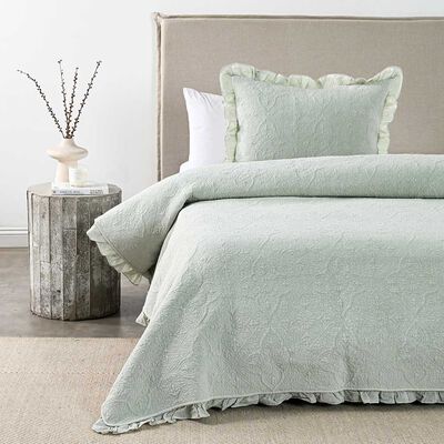 Imagen 1 del producto Quilt Royal Supreme 1.5 Plazas Ruffle Sage