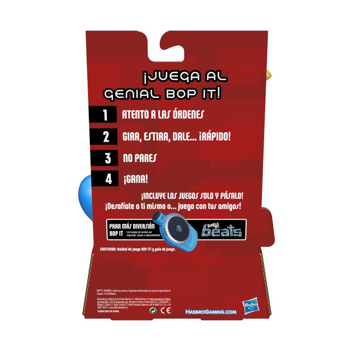 Juego de Mesa Micro Series Bop It Hasbro Gaming
