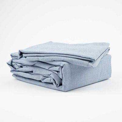 Imagen 2 del producto Juego de Sábanas Soft Touch Zibel 2 Plazas Gris, Verde, Azul, Mora