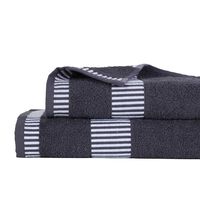 Juego de Toallas Mashini Liso 70 x 140 cm Marengo