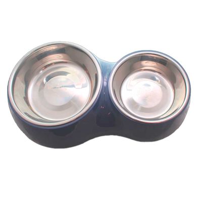 Imagen 1 del producto Plato Comida Agua Azul Marino Para Perro M Mascan