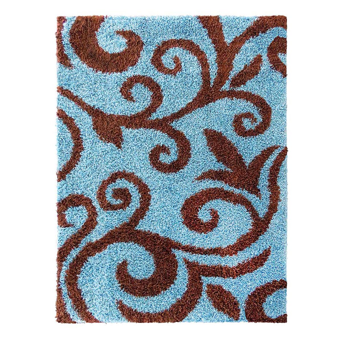 Alfombra Idetex Saggy Turquesa 133 x 180 cm