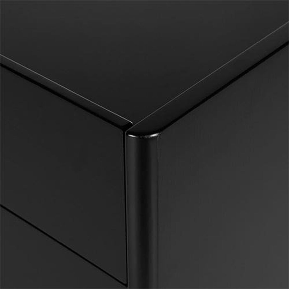 Buffet Decocasa Float 4 Puertas 2 Cajones Negro