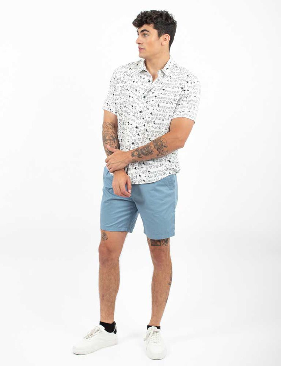 Camisa Manga Corta Hombre Icono