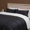 Plum&oacute;n Rosen 2 Plazas Sherpa Alaska Multi Negro/Gris