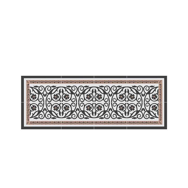 Set 2 Alfombra Davanti Flor de Atenas 45 x120 Flor de Atenas