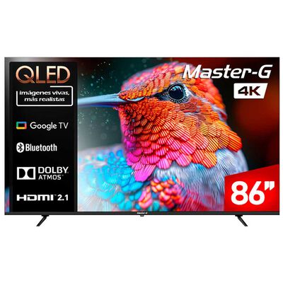 Imagen 1 del producto QLED Smart TV 86"" 4K MGGK86UFQ Master-G