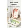Bañera con Termómetro Cojín Premium Rosada LuBabycas