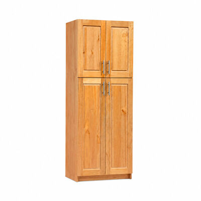 Despensa Muebles Hema Berl&iacute;n 2 Puertas Nogal