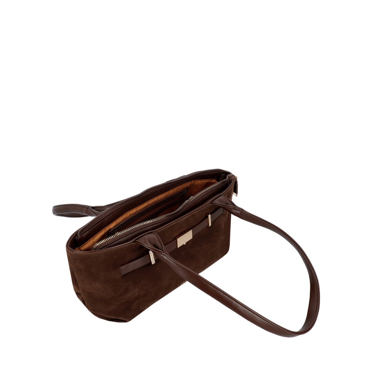 Cartera de Mano Secret Etiopia SC7 Mediana Caf&eacute;