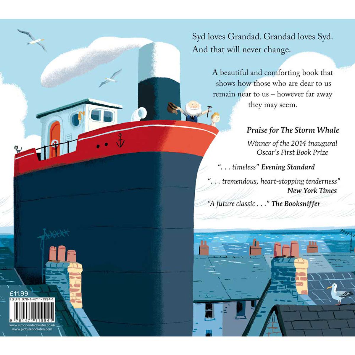 Libro La Isla del Abuelo Benji Davies Zig-Zag