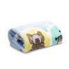 Frazada Reversible Bebe Animalitos Celeste Bebesit