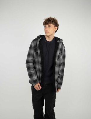 Imagen 1 del producto Chaqueta Leñadora Hombre Cutback Cafe, Gris, Verde-Osc