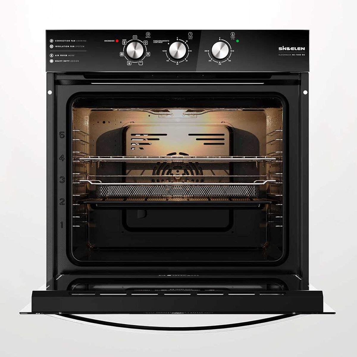 Horno Empotrable Eléctrico Sindelen HE-7500NG 7 lts.