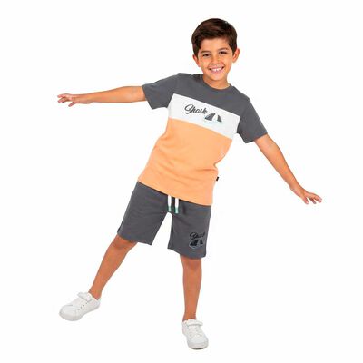 Polera Manga Corta Ni&ntilde;o Chess
