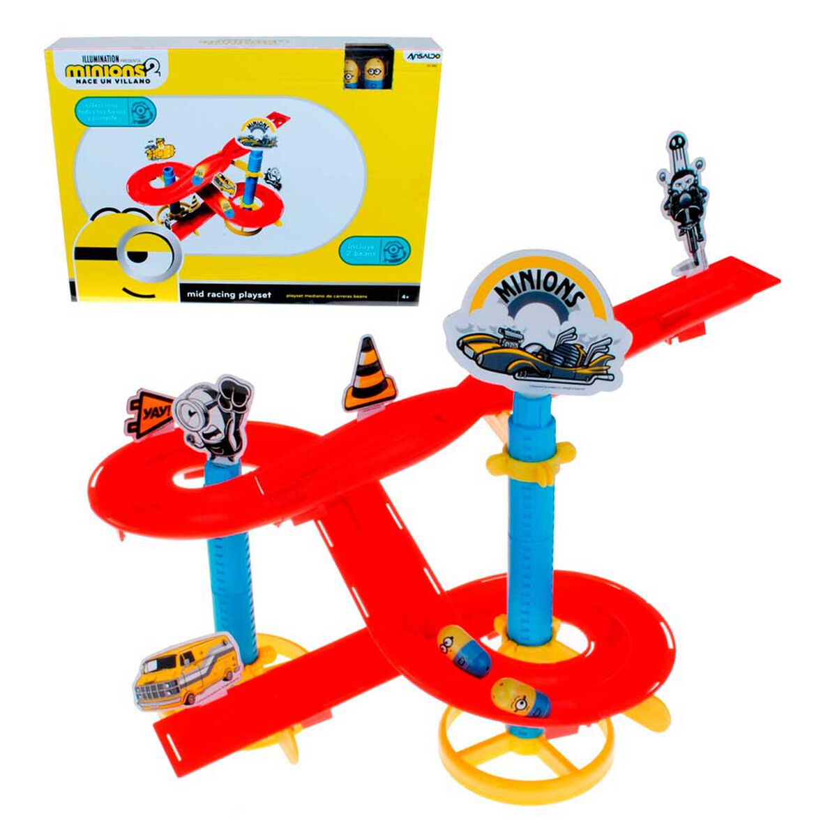 Playset Mediano Carrera Beans Minions