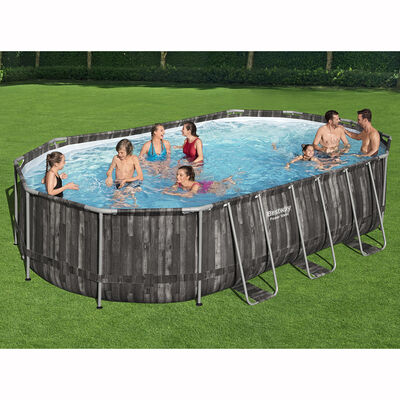 Piscina Estructural Bestway Ovalada 610 cm