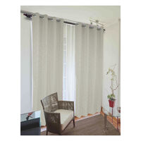 Combo Cortinas Doral Camila 220 x 140 cm Crudo
