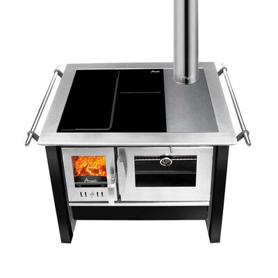 Imagen 2 del producto Cocina a Leña Amesti Allegra Vitroz N