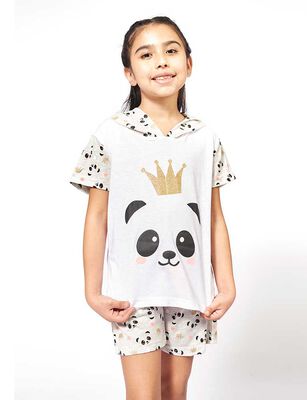 Imagen 1 del producto Pijama de Algodón Niña Kayser Gris