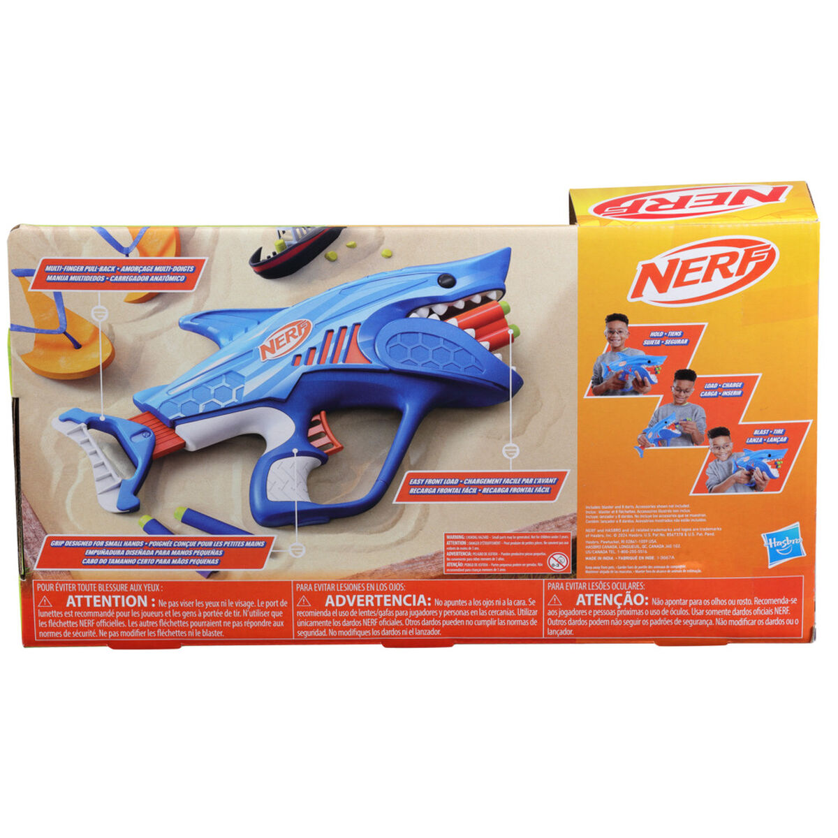 Lanzador Nerf Junior Wild Sharkfire
