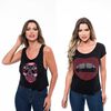 Pack 2 Poleras Mujer Rock Caviar