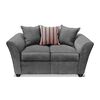 Juego de Living Elegant Detail Minesota Sofá 3 Cuerpos + Sofá 2 cuerpos + Sillón 1 Cuerpo Gris
