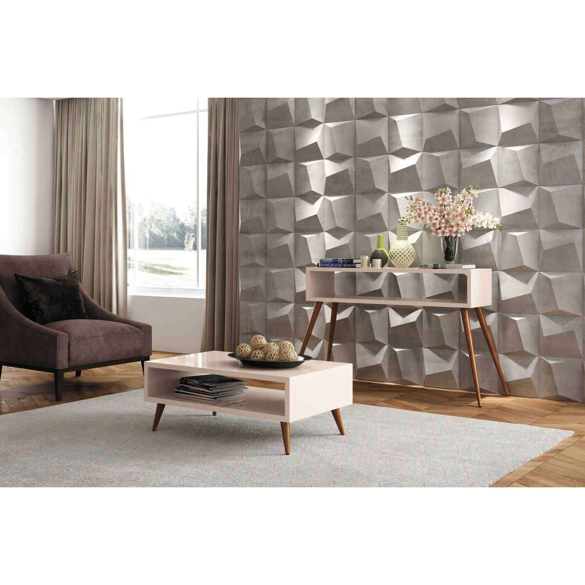 Mesa de Centro Exit Lucy Off White