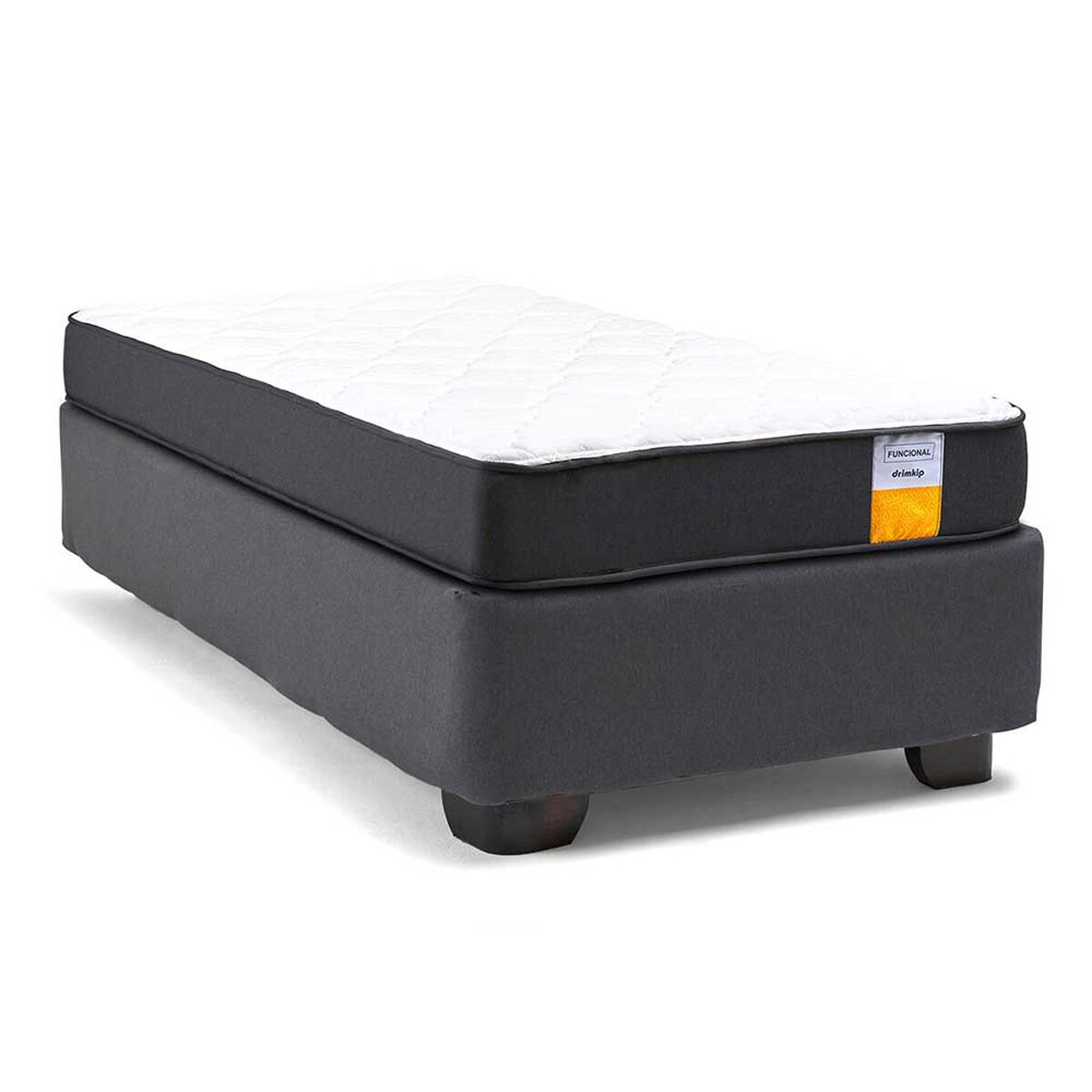 Cama Americana Drimkip 1,5 Plazas Plus Funcional
