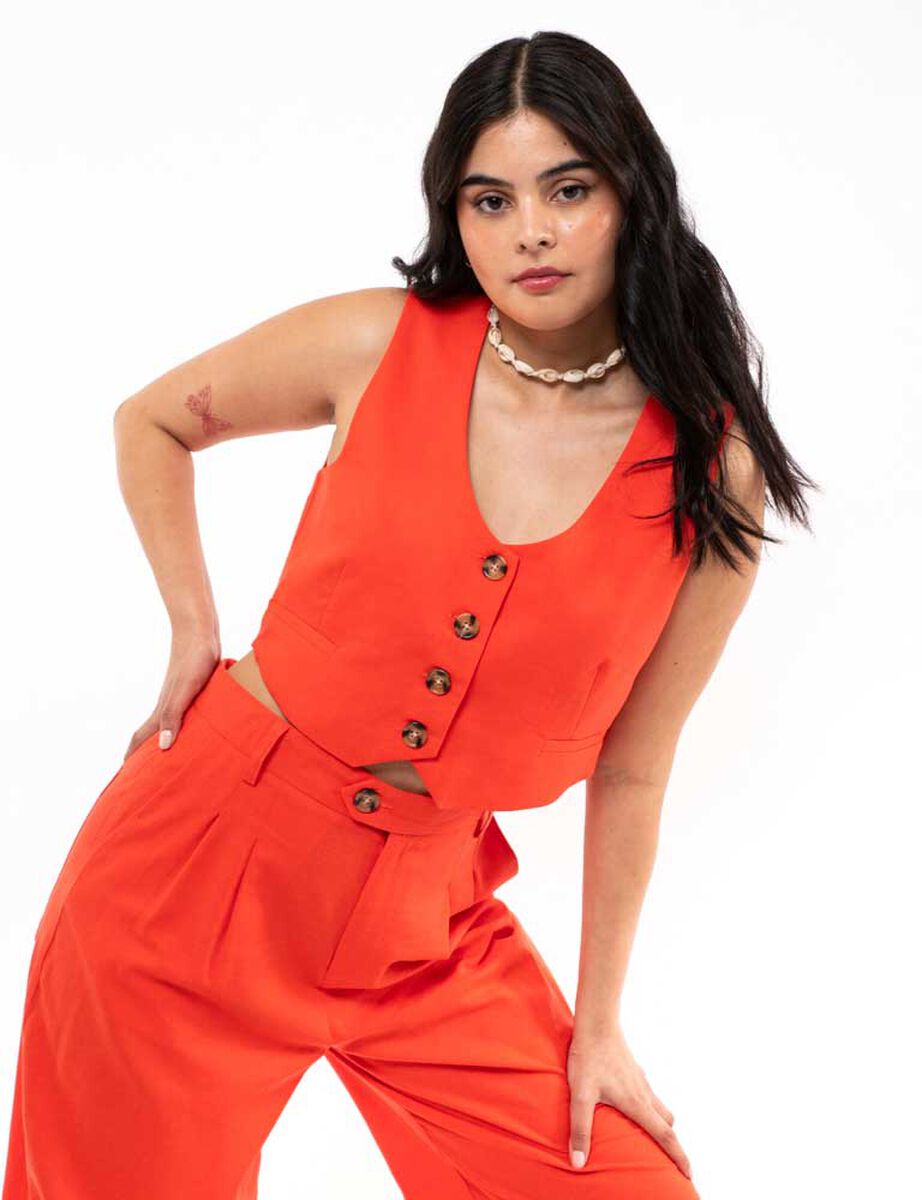 Blazer Lino Gillette Mujer Icono