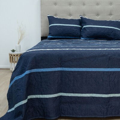 Quilt Doral Hotpress Estampado King Lineal