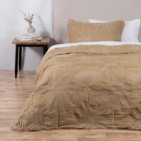 Quilt SoHome 1,5 Plazas Jungle Camel