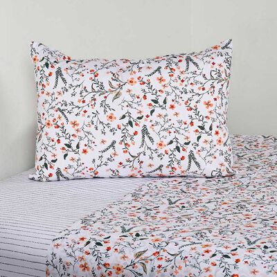 Juego de Sábanas American Family 144 Hilos 1 Plaza Sarah Verde