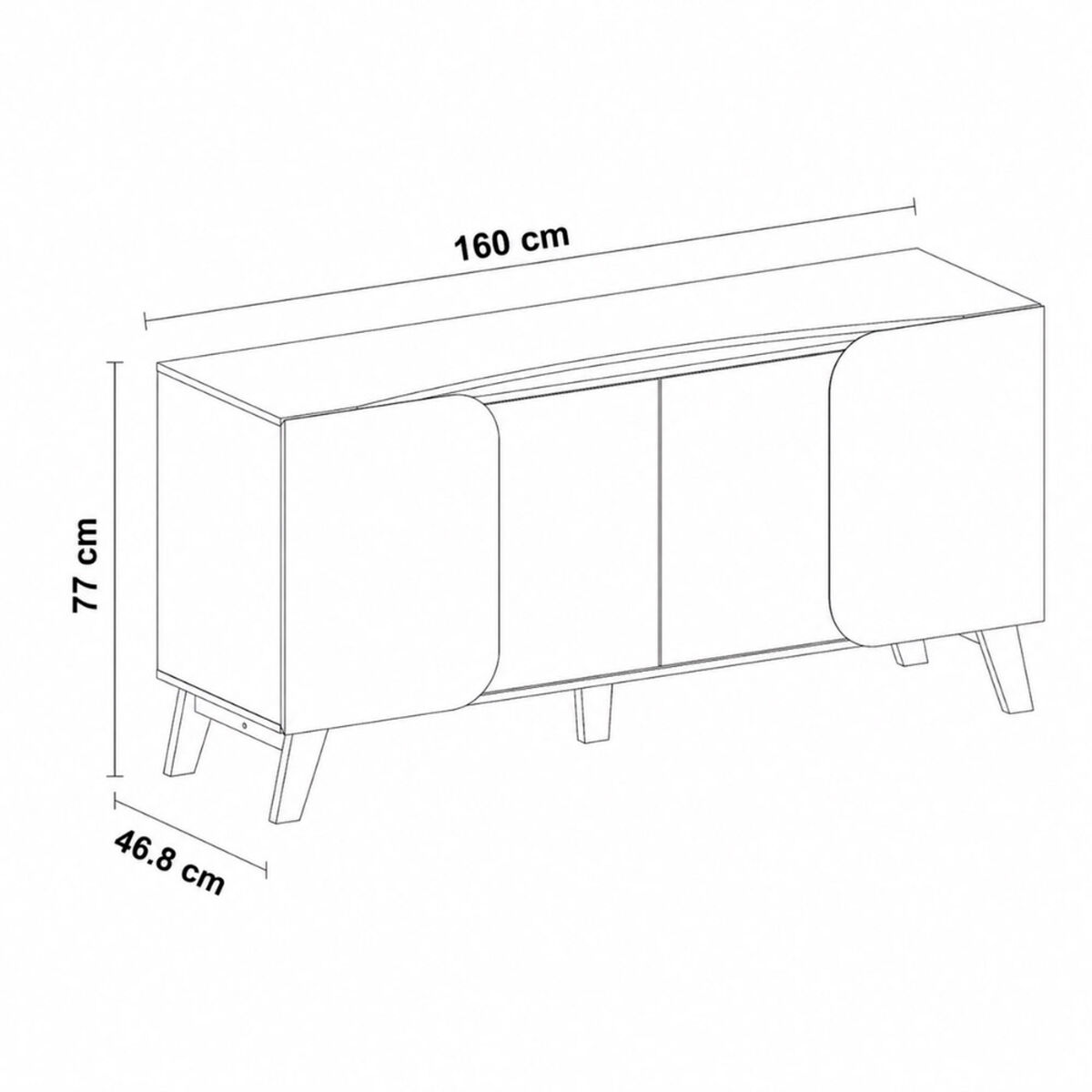 Buffet Exit Elegance Pino Off White