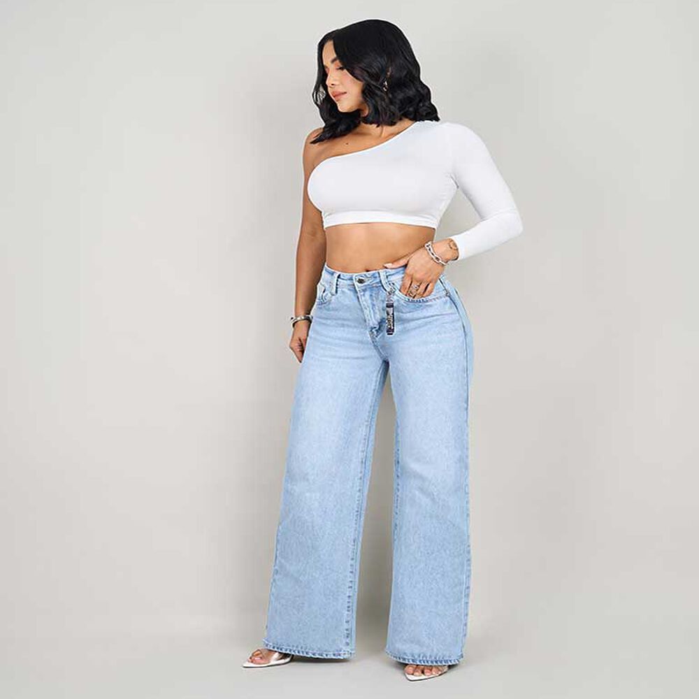 Jeans Wide Leg Charm Mujer Most Wanted