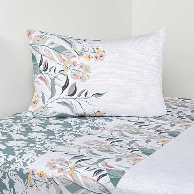 Imagen 1 del producto Juego de Sábanas Estampado Cannon 200 Hilos 1,5 Plazas Rainforest