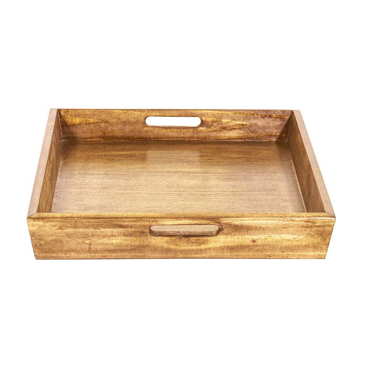 Mesa de Centro Innovamuebles Monarca 2 Bandejas Nogal Claro